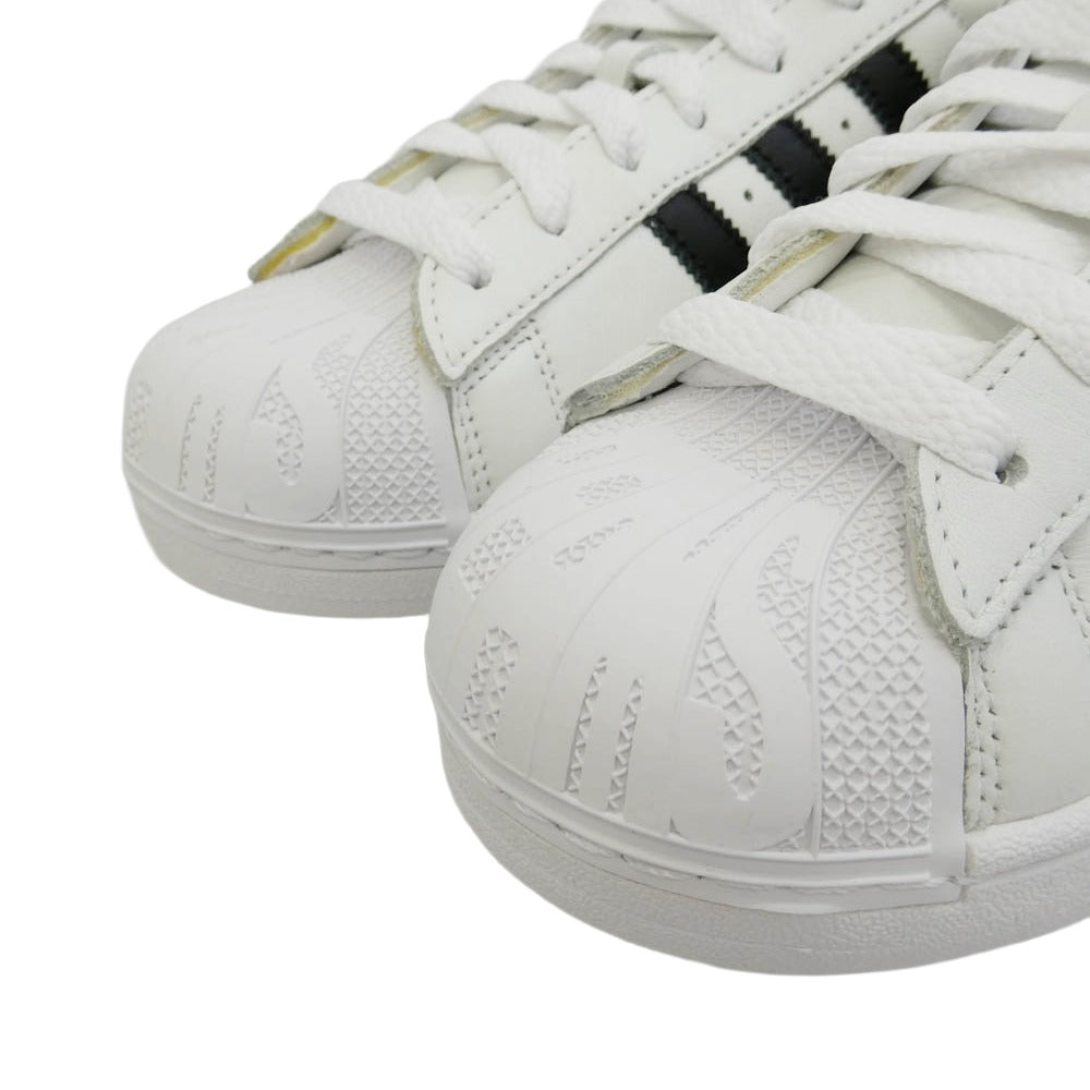 adidas アディダス BEAMS ビームス JR4422 × BEAMS Superstar 2 ビームス スーパースター 2 スニーカー ホワイト系 26.5cm【新古品】【未使用】【中古】