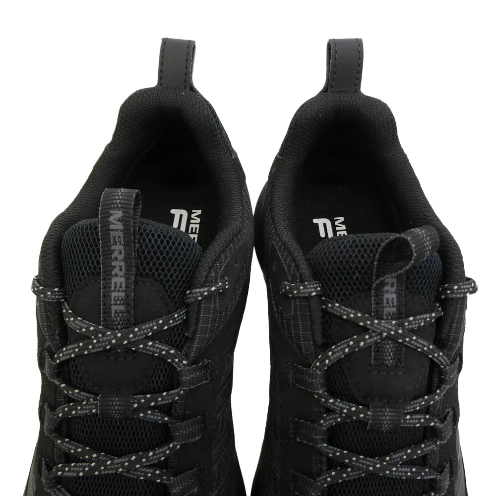 MERRELL メレル J037513 MOAB SPEED 2 GORE-TEX モアブ スピード 2 ゴアテックス スニーカー ハイキングシューズ トレイルランニングシューズ ブラック系 26.5cm【新古品】【未使用】【中古】