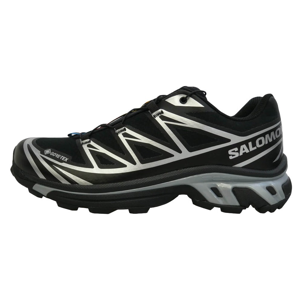 salomon サロモン 474506 XT-6 GTX ゴアテックス ローカットスニーカー ブラック系 26.5cm【新古品】【未使用】【中古】