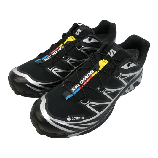 salomon サロモン 474506 XT-6 GTX ゴアテックス ローカットスニーカー ブラック系 26.5cm【新古品】【未使用】【中古】
