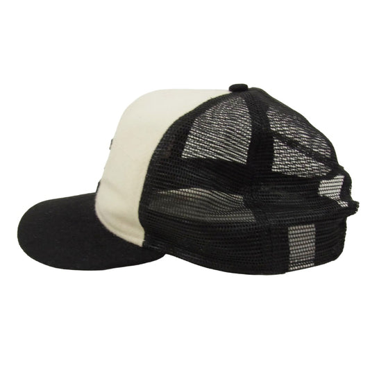 FEAR OF GOD フィアオブゴッド ESSENTIALS エッセンシャルズ × New Era ニューエラ Homestead Grays 9FIFTY ホームステッド グレイズ ハット トラッカー キャップ ブラック系 FREE【新古品】【未使用】【中古】