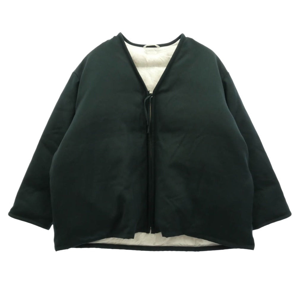 シーオール 23AW SAU31 BL184 OVERSIZED DOWN CARDIGAN オーバーサイズ ダウン カーディガン グリーン系 2【中古】