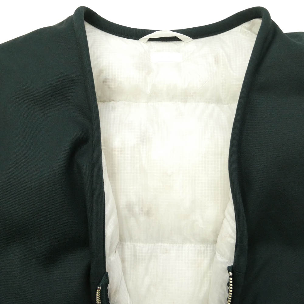 シーオール 23AW SAU31 BL184 OVERSIZED DOWN CARDIGAN オーバーサイズ ダウン カーディガン グリーン系 2【中古】