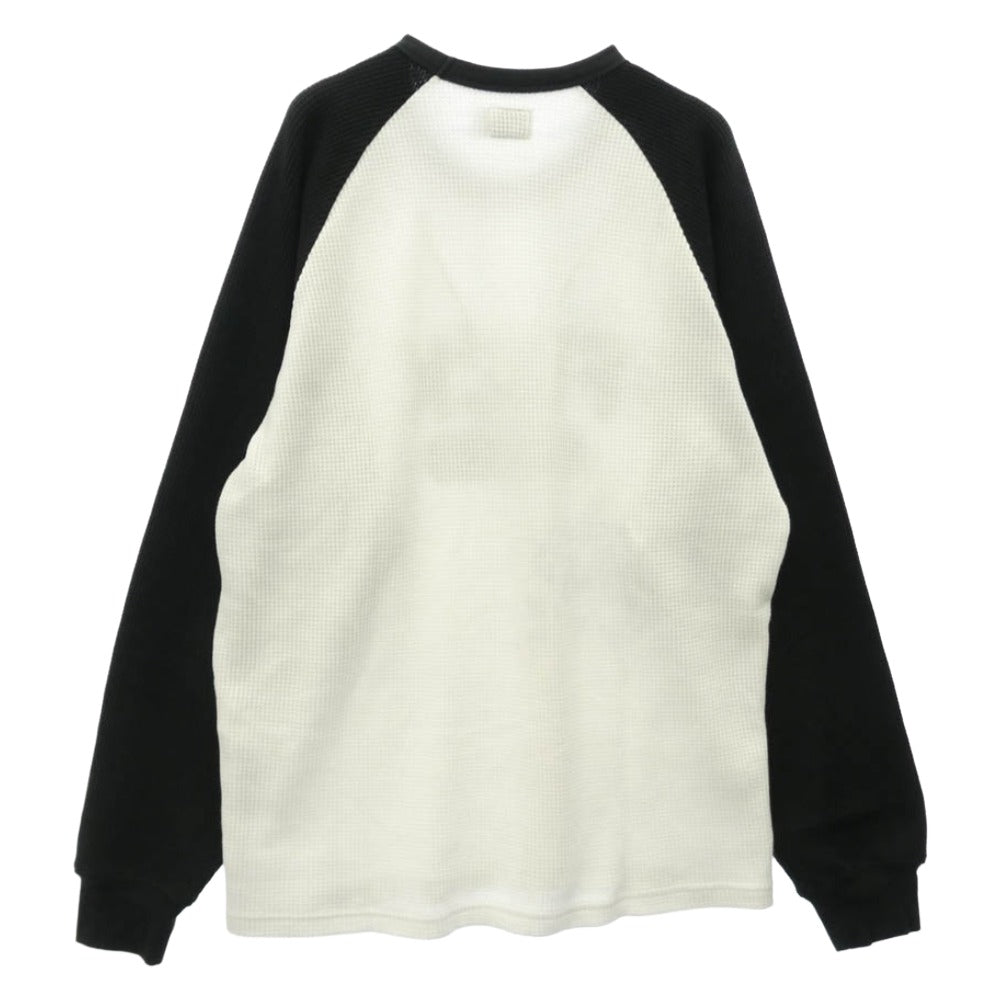 Supreme シュプリーム GOODENOUGH グッドイナフ 25SS x GOODENOUGH グッドイナフ Thermal サーマル 長袖 カットソー ブラック系 ホワイト系 S【中古】