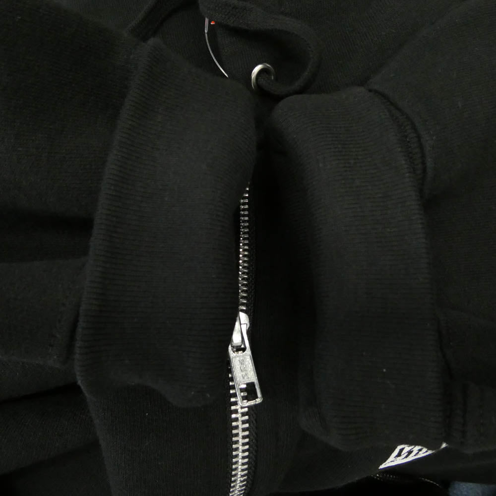 Supreme シュプリーム 24SS Spread Zip Up Hooded Sweatshirt スプレッド ジップアップ フーディー パーカー ブラック系 M【美品】【中古】