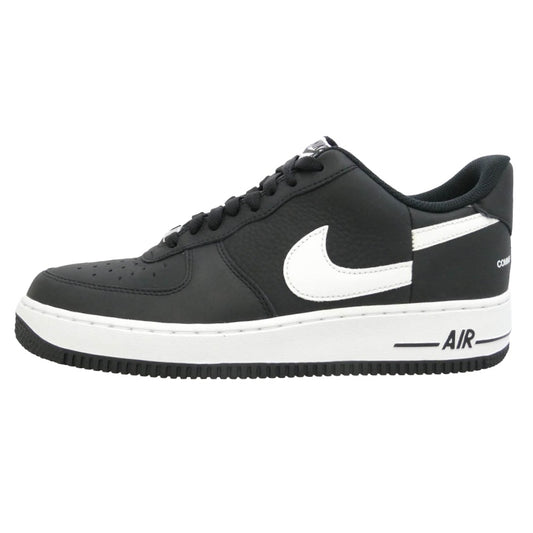 Supreme シュプリーム COMME des GARCONS コムデギャルソン NIKE ナイキ 18AW AR7623-001 x COMME des GARCONS SHIRT コムデギャルソンシャツ x NIKE ナイキ Air Force 1 Low AF1 エアフォース1 ロー スニーカー ブラック系 27.5cm【極上美品】【中古】