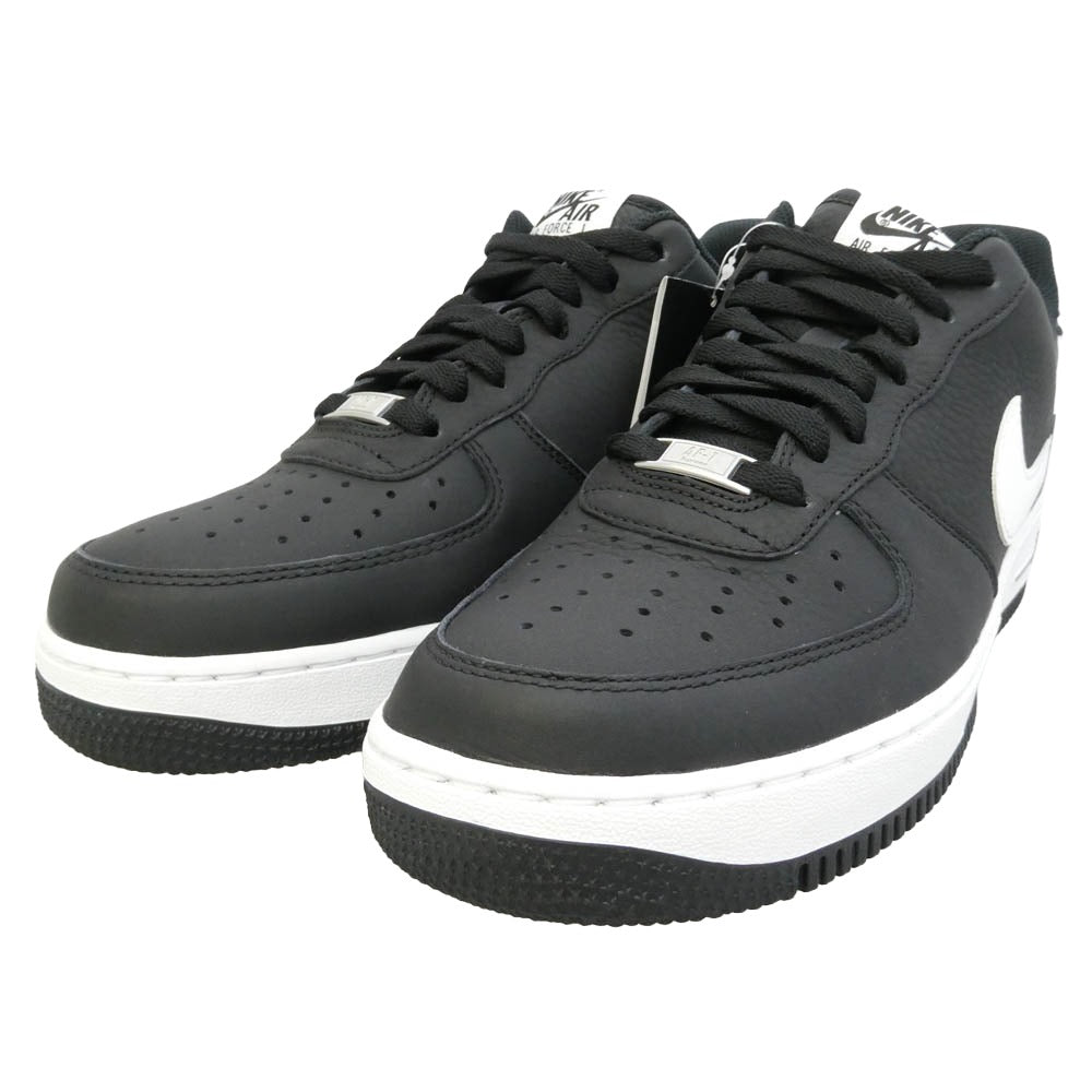 Supreme シュプリーム COMME des GARCONS コムデギャルソン NIKE ナイキ 18AW AR7623-001 x COMME des GARCONS SHIRT コムデギャルソンシャツ x NIKE ナイキ Air Force 1 Low AF1 エアフォース1 ロー スニーカー ブラック系 27.5cm【極上美品】【中古】