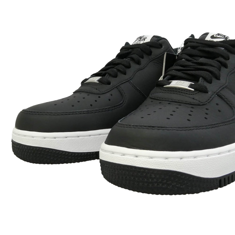 Supreme シュプリーム COMME des GARCONS コムデギャルソン NIKE ナイキ 18AW AR7623-001 x COMME des GARCONS SHIRT コムデギャルソンシャツ x NIKE ナイキ Air Force 1 Low AF1 エアフォース1 ロー スニーカー ブラック系 27.5cm【極上美品】【中古】