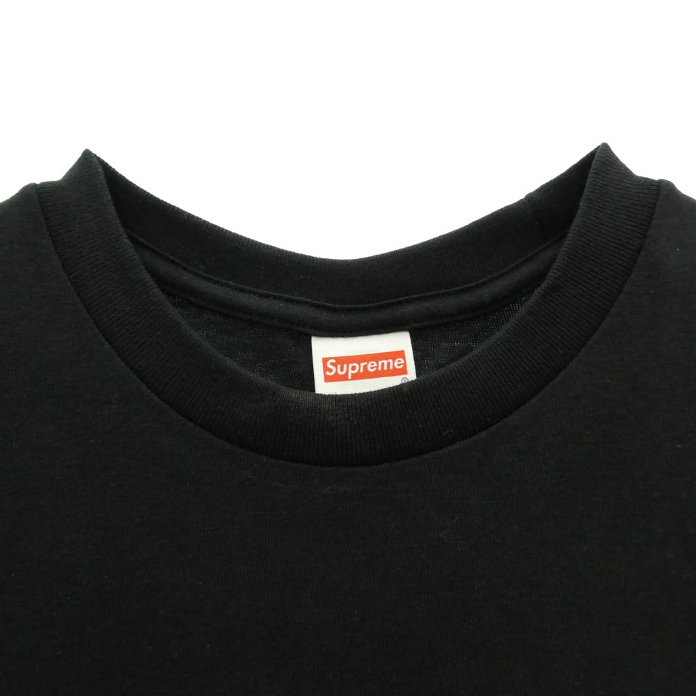 Supreme シュプリーム 26SS God Save Us Tee ゴッドセイブアス プリント Tシャツ 半袖 カットソー ブラック系 S【中古】