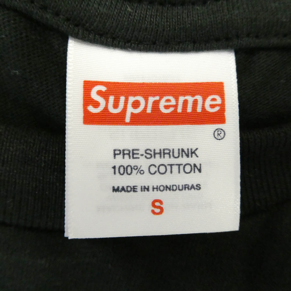 Supreme シュプリーム 26SS God Save Us Tee ゴッドセイブアス プリント Tシャツ 半袖 カットソー ブラック系 S【中古】