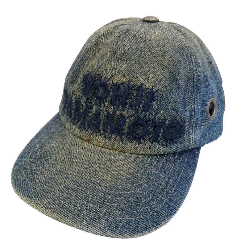 Supreme シュプリーム Yohji Yamamoto ヨウジヤマモト 25AW × Y's by Yohji Yamamoto Grommet 6-Panel Cap ワイズバイヨウジヤマモト グロメット 6 パネル デニム キャップ 帽子 インディゴブルー系【中古】