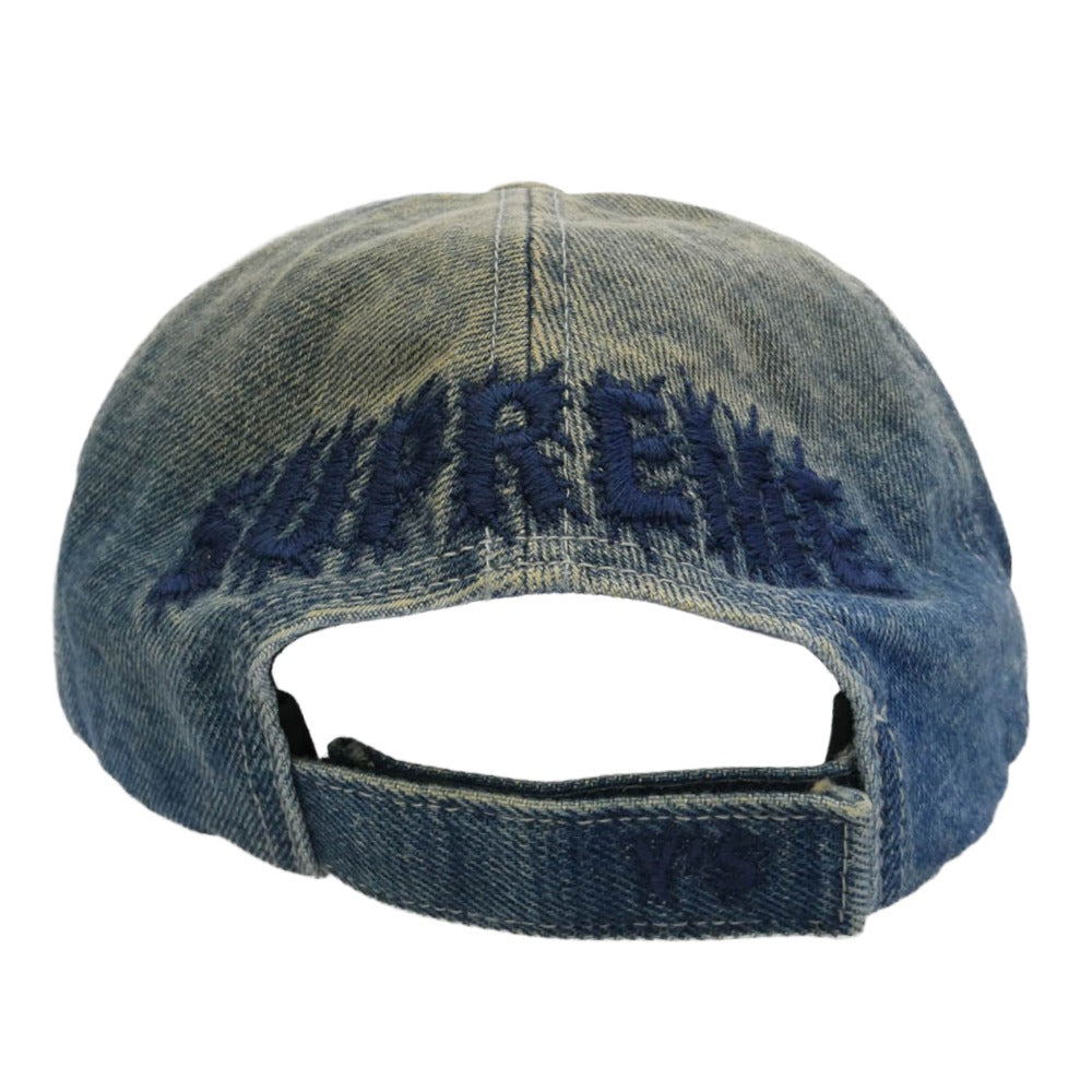 Supreme シュプリーム Yohji Yamamoto ヨウジヤマモト 25AW × Y's by Yohji Yamamoto Grommet 6-Panel Cap ワイズバイヨウジヤマモト グロメット 6 パネル デニム キャップ 帽子 インディゴブルー系【中古】