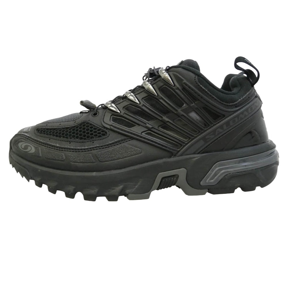 salomon サロモン 471798 ACS PRO エーシーエス プロ ローカット スニーカー ブラック系 26cm【中古】