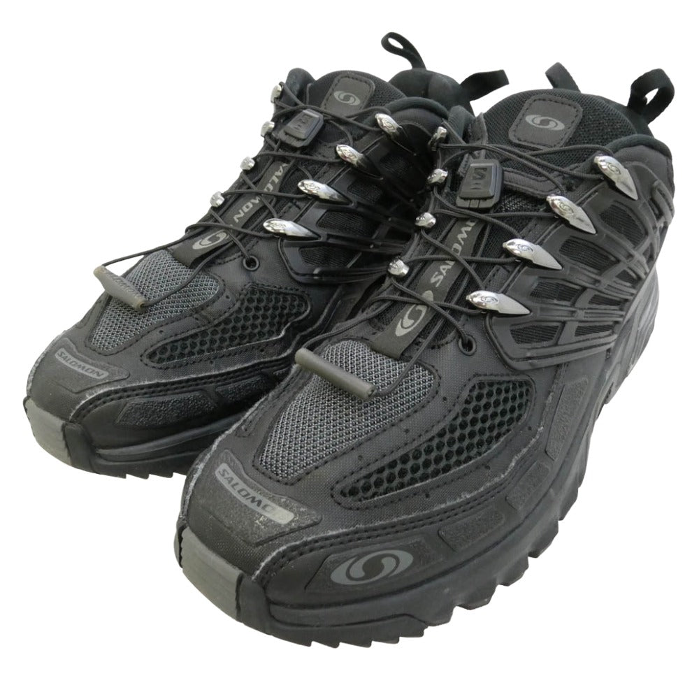 salomon サロモン 471798 ACS PRO エーシーエス プロ ローカット スニーカー ブラック系 26cm【中古】