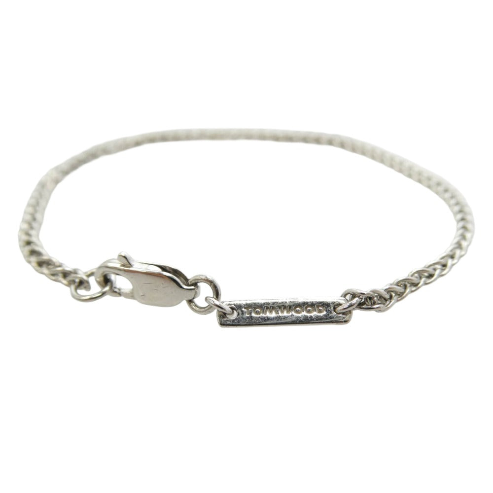 TOM WOOD トムウッド spike bracelet スパイク ブレスレット 7.0インチ シルバー系【中古】