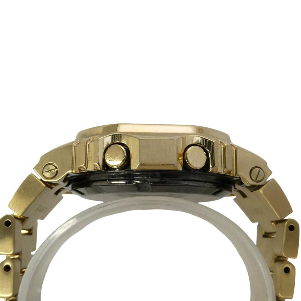 G-SHOCK ジーショック GMW-B5000 フルメタル ソーラー デジタル 腕時計 ウォッチ ゴールド系 ブラック系【中古】