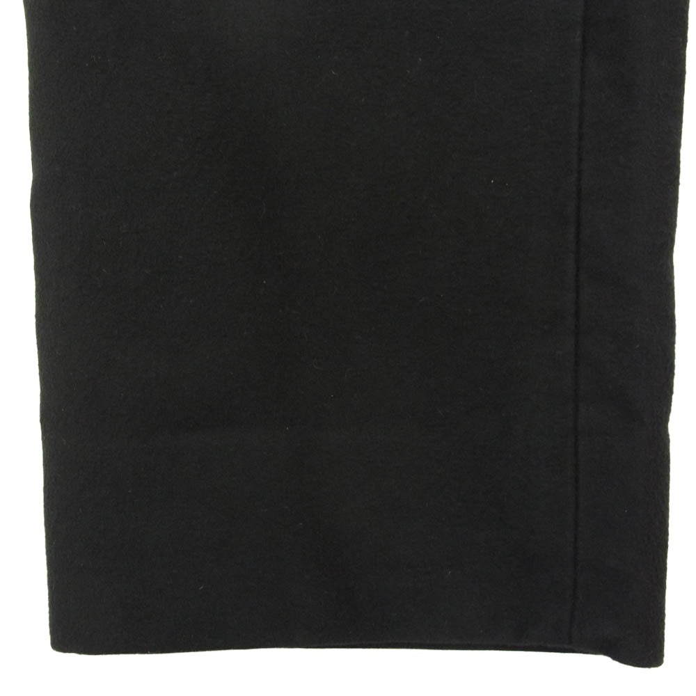 COMOLI コモリ 17AW L03-03011 モールスキン バックストラップ パンツ ブラック系 2【中古】