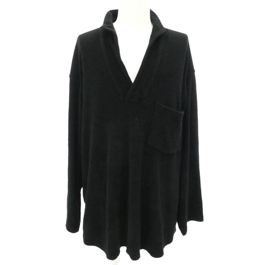 COMOLI コモリ 25SS B01-05039 パイルスキッパーシャツ ブラック系 3【中古】