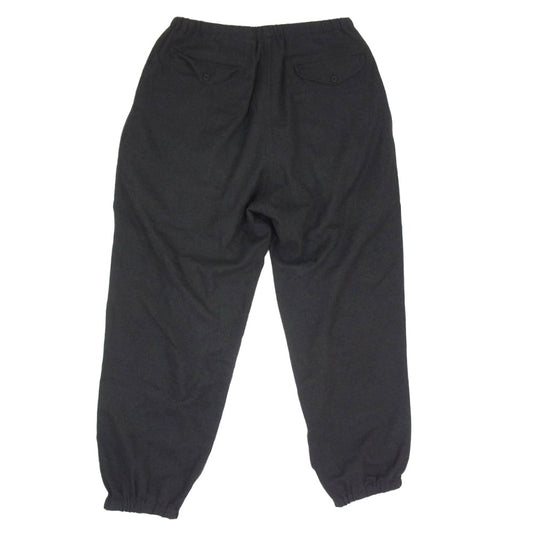 COMOLI コモリ 22AW W03-03007 ウールビエラ ドローストリングパンツ チャコール グレー系 2【中古】