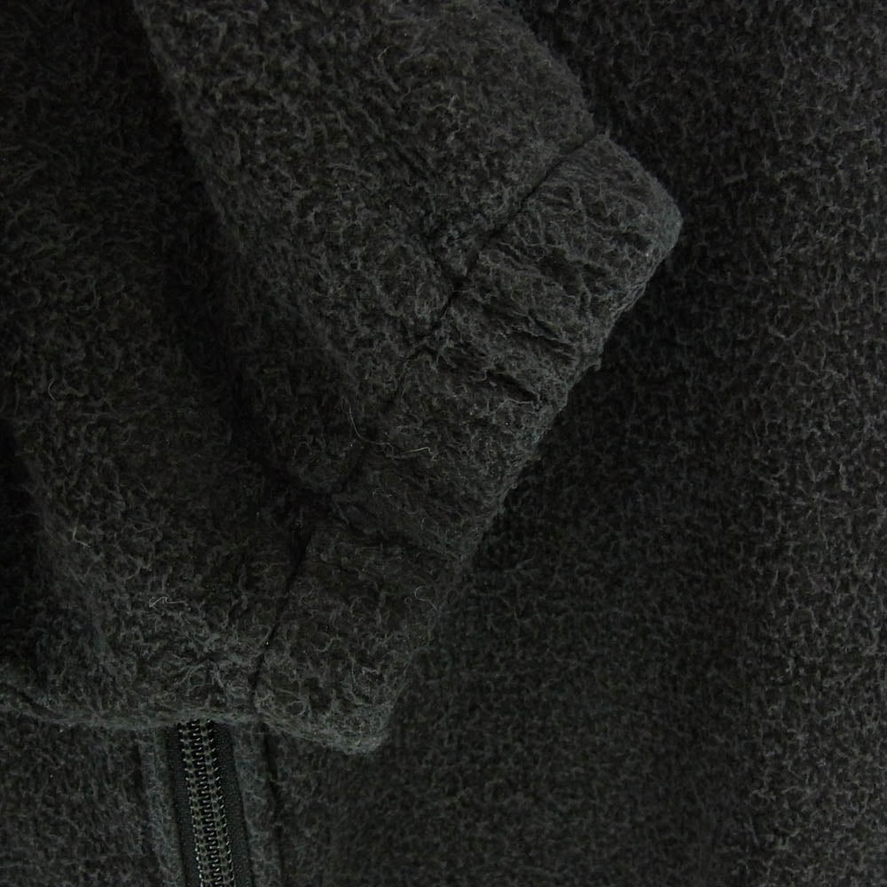 COMOLI コモリ 25AW C03-05011 シルク フリース ジップジャケット FADE BLACK ブラック系 3【中古】