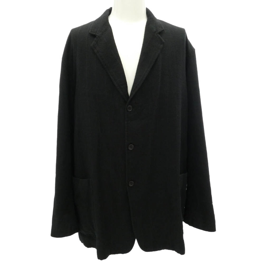 COMOLI コモリ 25SS B01-02013 オックス 長袖 シャツ ブラック系 3