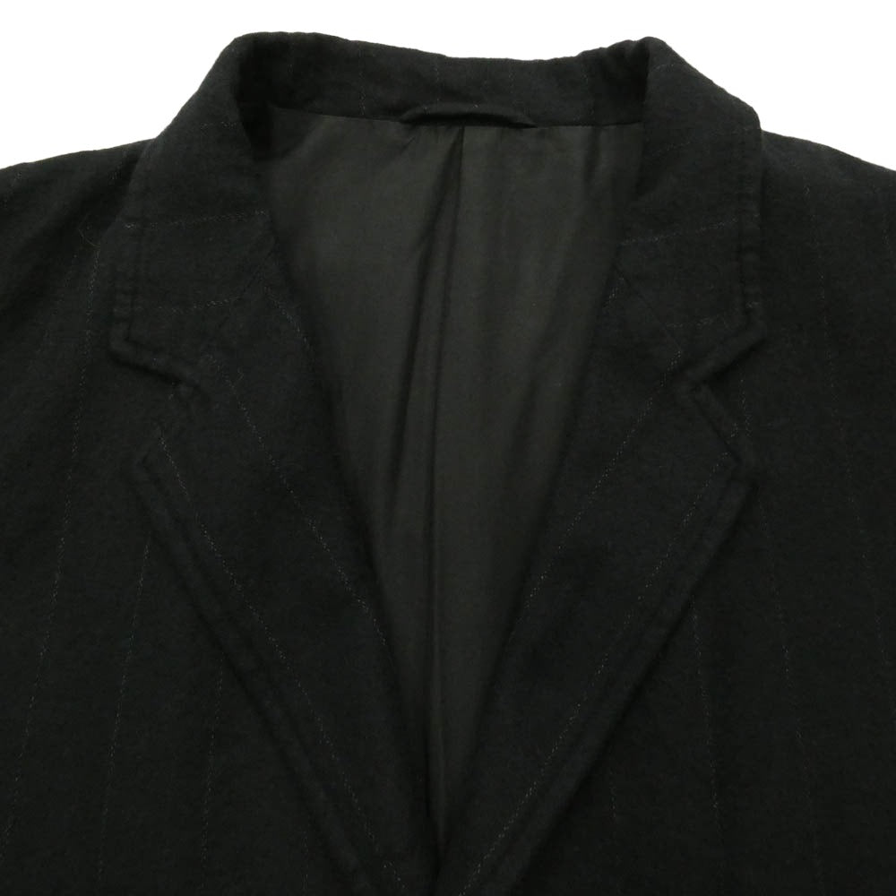 COMOLI コモリ 24AW A03-01010 カシミヤ シルク ストライプ ジャケット