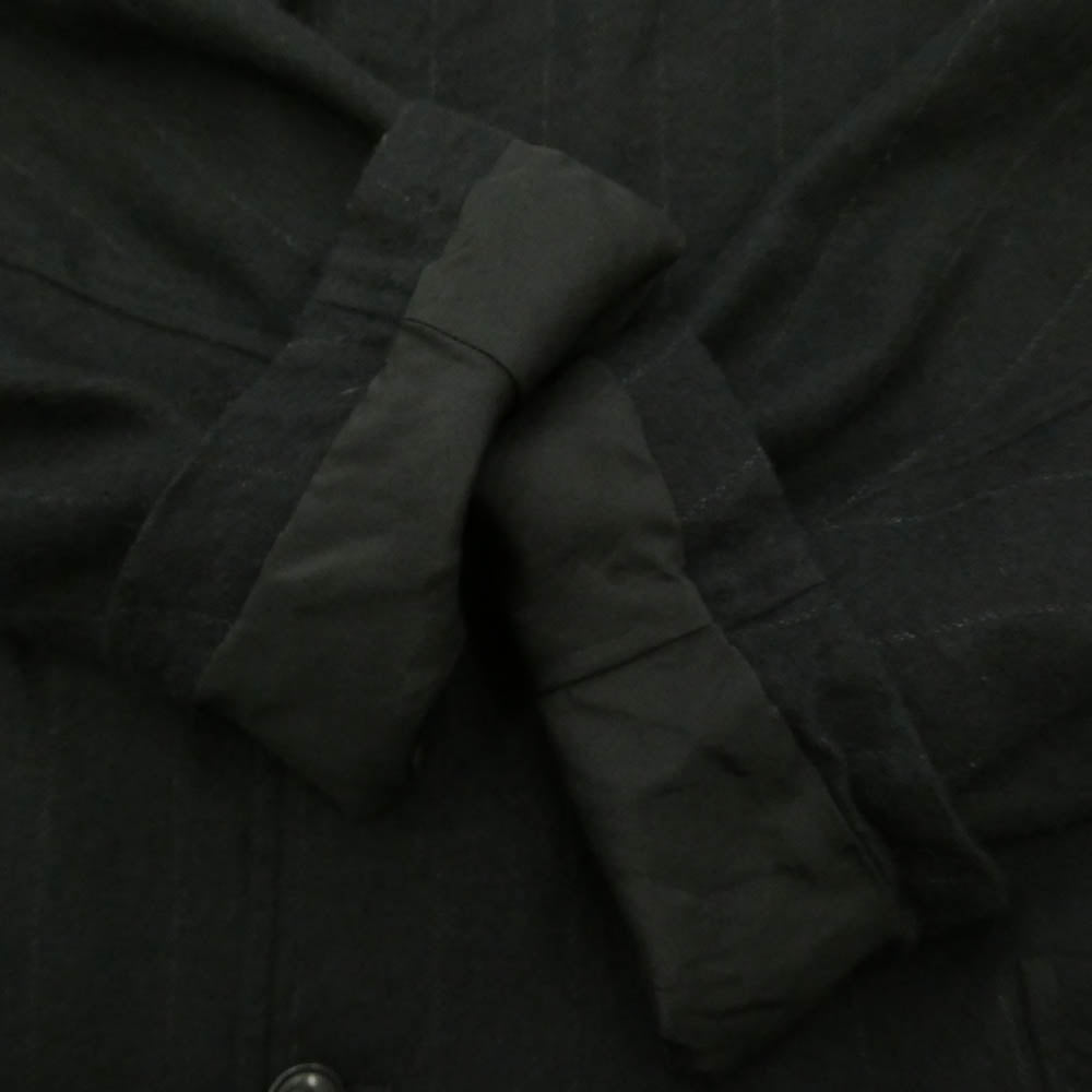COMOLI コモリ 24AW A03-01010 カシミヤ シルク ストライプ ジャケット
