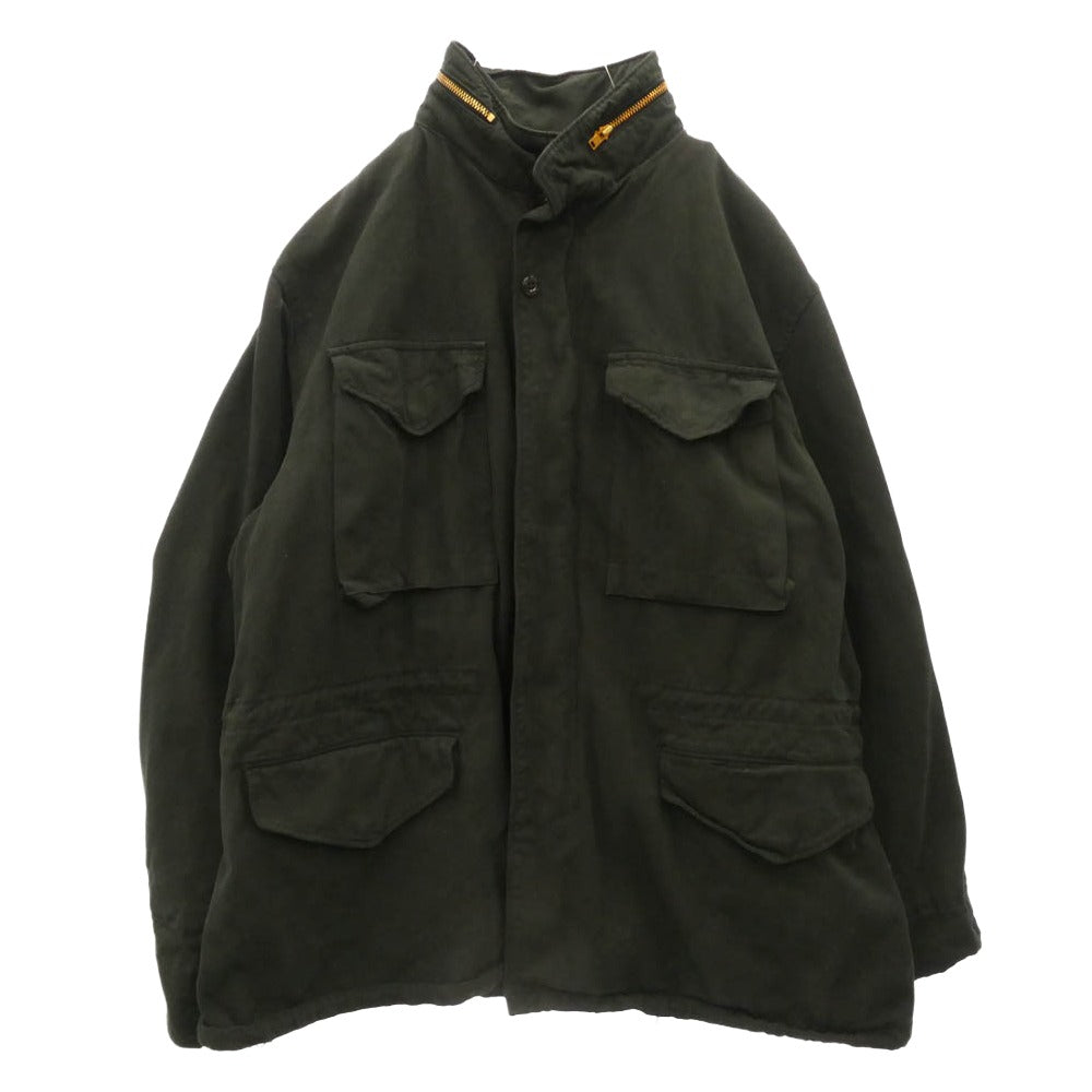 COMOLI コモリ 25AW C03-01026 製品染め M65 ジャケット ブラック系 3【中古】