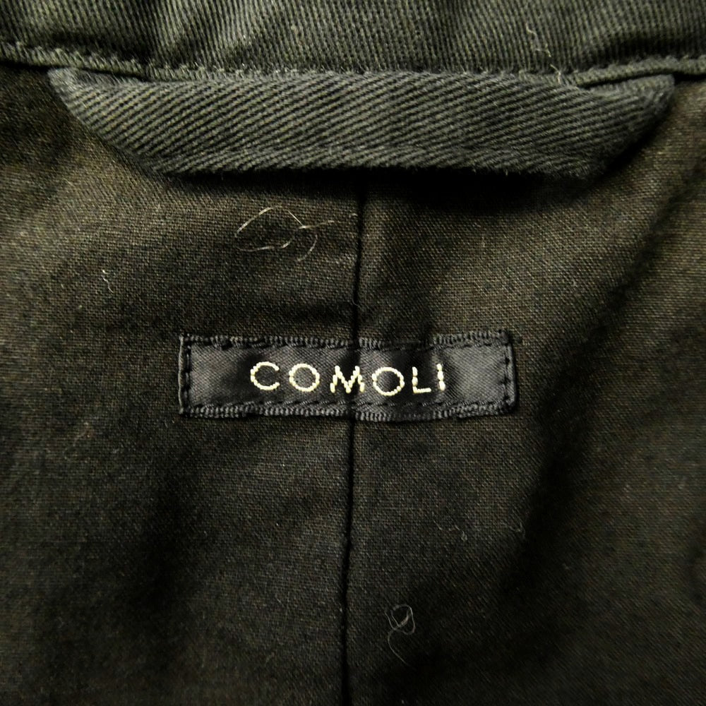 COMOLI コモリ 25AW C03-01026 製品染め M65 ジャケット ブラック系 3【中古】