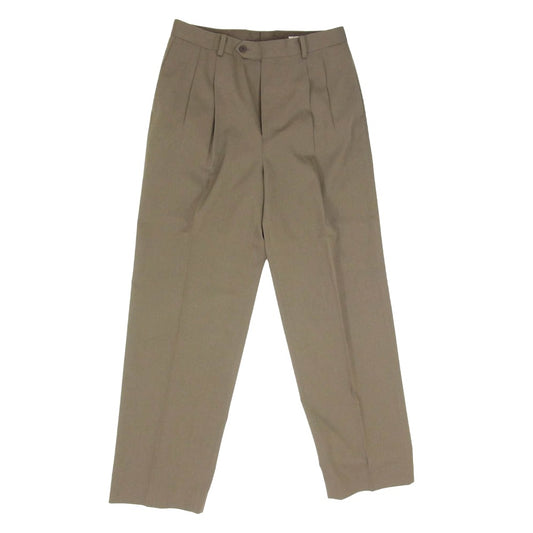 AURALEE オーラリー 24AW A24AP03MG　 LIGHT WOOL MAX GABARDINE TWO-TUCK SLACKS ライトウールマックス ウールギャバジン スラックス パンツ ブラウン系 4【中古】