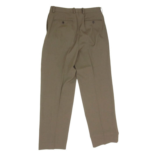 AURALEE オーラリー 24AW A24AP03MG　 LIGHT WOOL MAX GABARDINE TWO-TUCK SLACKS ライトウールマックス ウールギャバジン スラックス パンツ ブラウン系 4【中古】