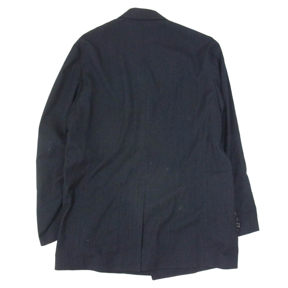 アルテリア ULJK23-KA188-B SILK WOOL STRIPED OX DB JKT シルク