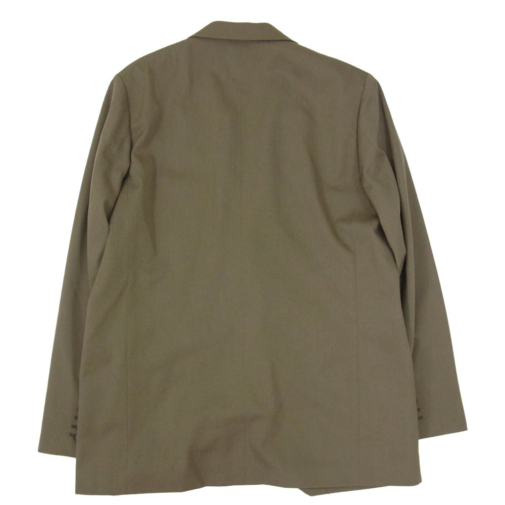 AURALEE オーラリー 24AW A24AJ01MG LIGHT WOOL MAX GABARDINE JACKET ウールギャバジン テーラード ジャケット ブラウン系 4【中古】