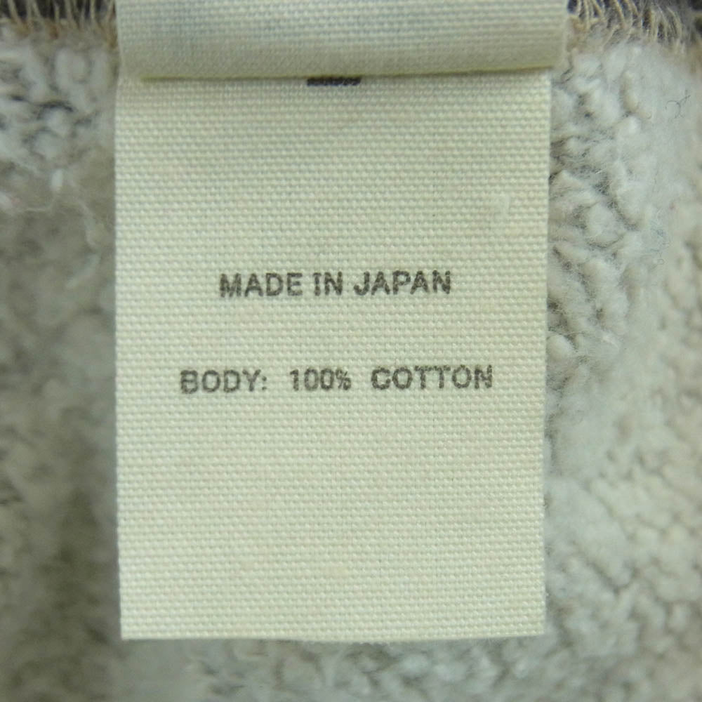 TOY'S McCOY トイズマッコイ TMC１757 ATTACHED HOOD SWEAT PARKA アタッチド フード スウェット 後付け プルオーバー パーカー グレー系 38【中古】