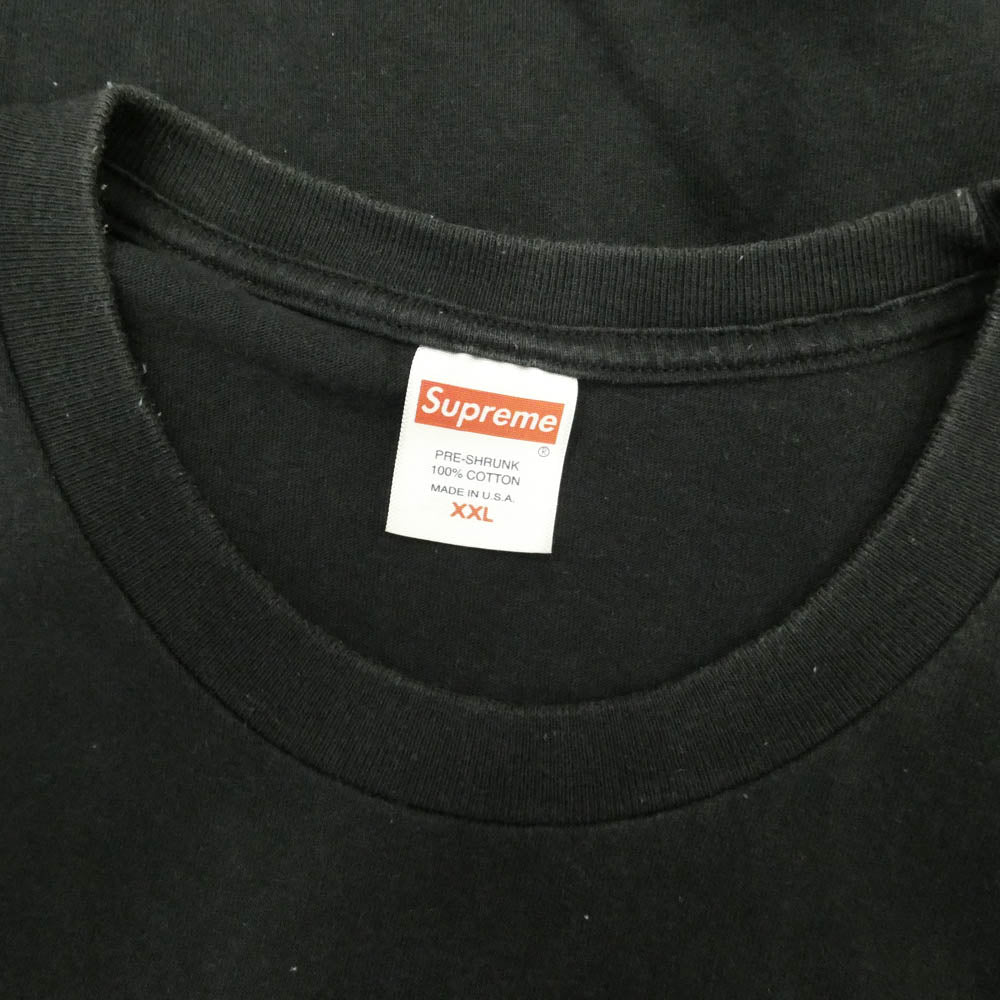 Supreme シュプリーム 23AW NBA Youngboy Tee エヌビーエー ヤングボーイ フォトプリント Ｔシャツ 半袖カットソー ブラック系 XXL【中古】