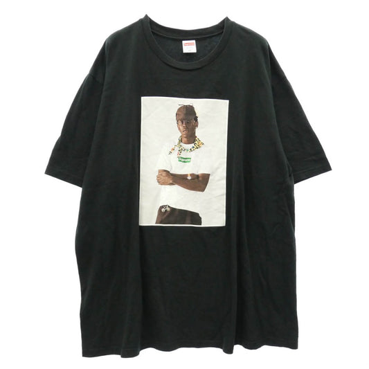 Supreme シュプリーム 24AW Tyler The Creator Tee タイラー ザ クリエイター フォトプリント Ｔシャツ 半袖カットソー ブラック系 XXL【中古】