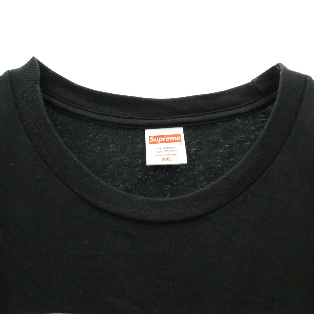 Supreme シュプリーム 24AW Tyler The Creator Tee タイラー ザ クリエイター フォトプリント Ｔシャツ 半袖カットソー ブラック系 XXL【中古】