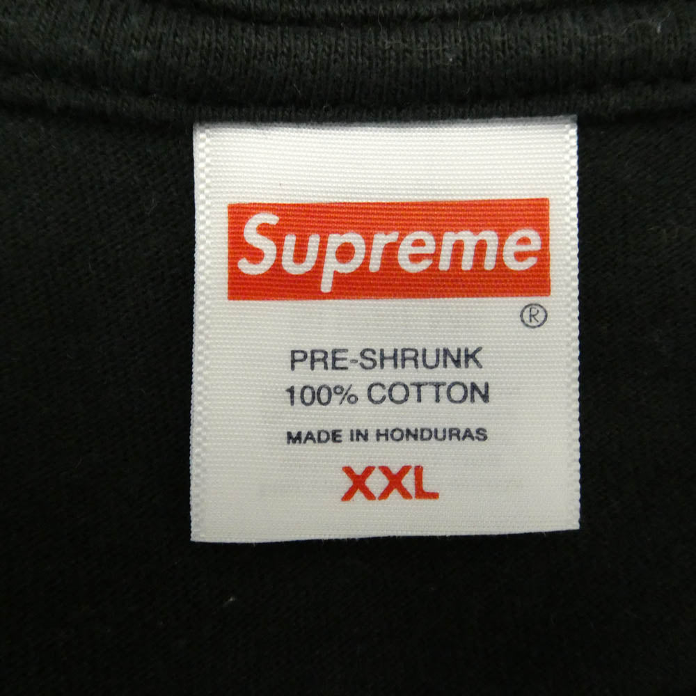 Supreme シュプリーム 24AW Tyler The Creator Tee タイラー ザ クリエイター フォトプリント Ｔシャツ 半袖カットソー ブラック系 XXL【中古】