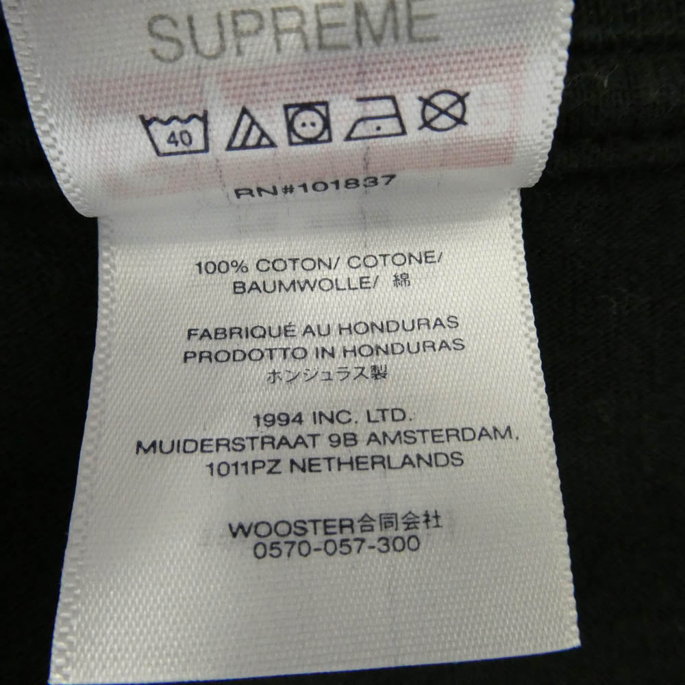 Supreme シュプリーム 24AW Tyler The Creator Tee タイラー ザ クリエイター フォトプリント Ｔシャツ 半袖カットソー ブラック系 XXL【中古】