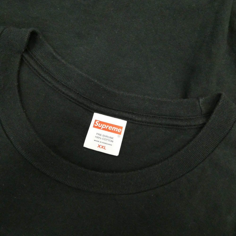 Supreme シュプリーム 24AW Tyler The Creator Tee タイラー ザ クリエイター フォトプリント Ｔシャツ 半袖カットソー ブラック系 XXL【中古】
