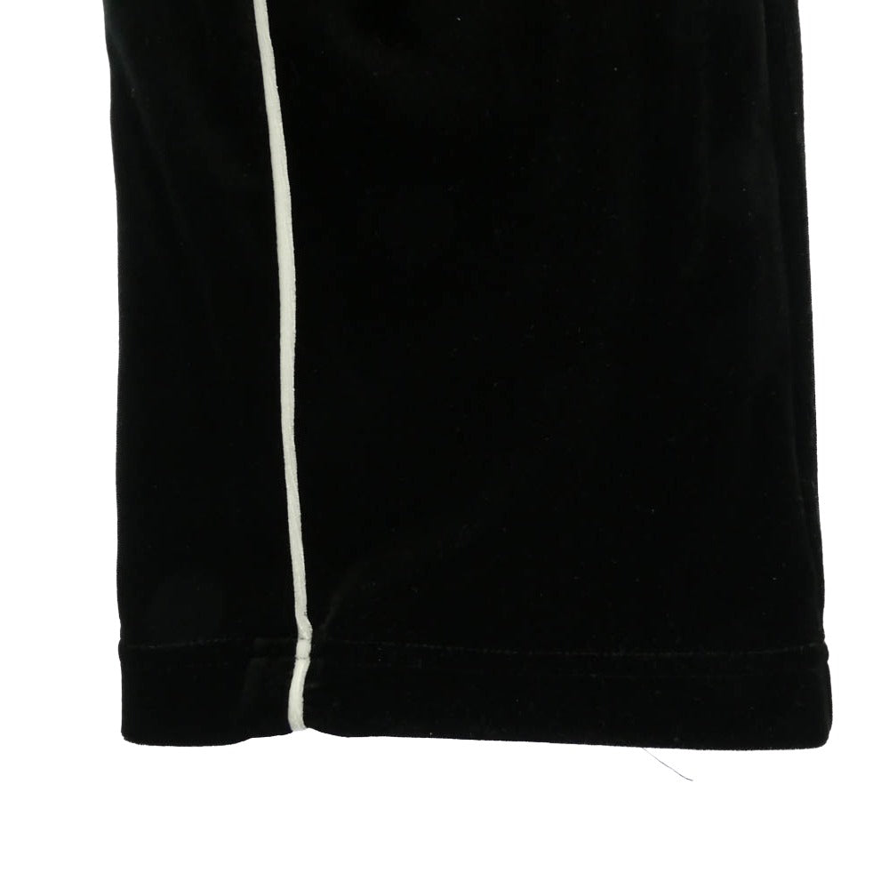 ヤングブラッツ Velour jacket pants ベロア ジップアップ ジャケット パンツ セットアップ ブラック系 L【中古】