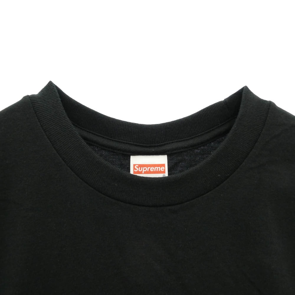 Supreme シュプリーム 25SS Beef Tee ビーフ プリント 半袖 Tシャツ ブラック ブラック系 M【美品】【中古】