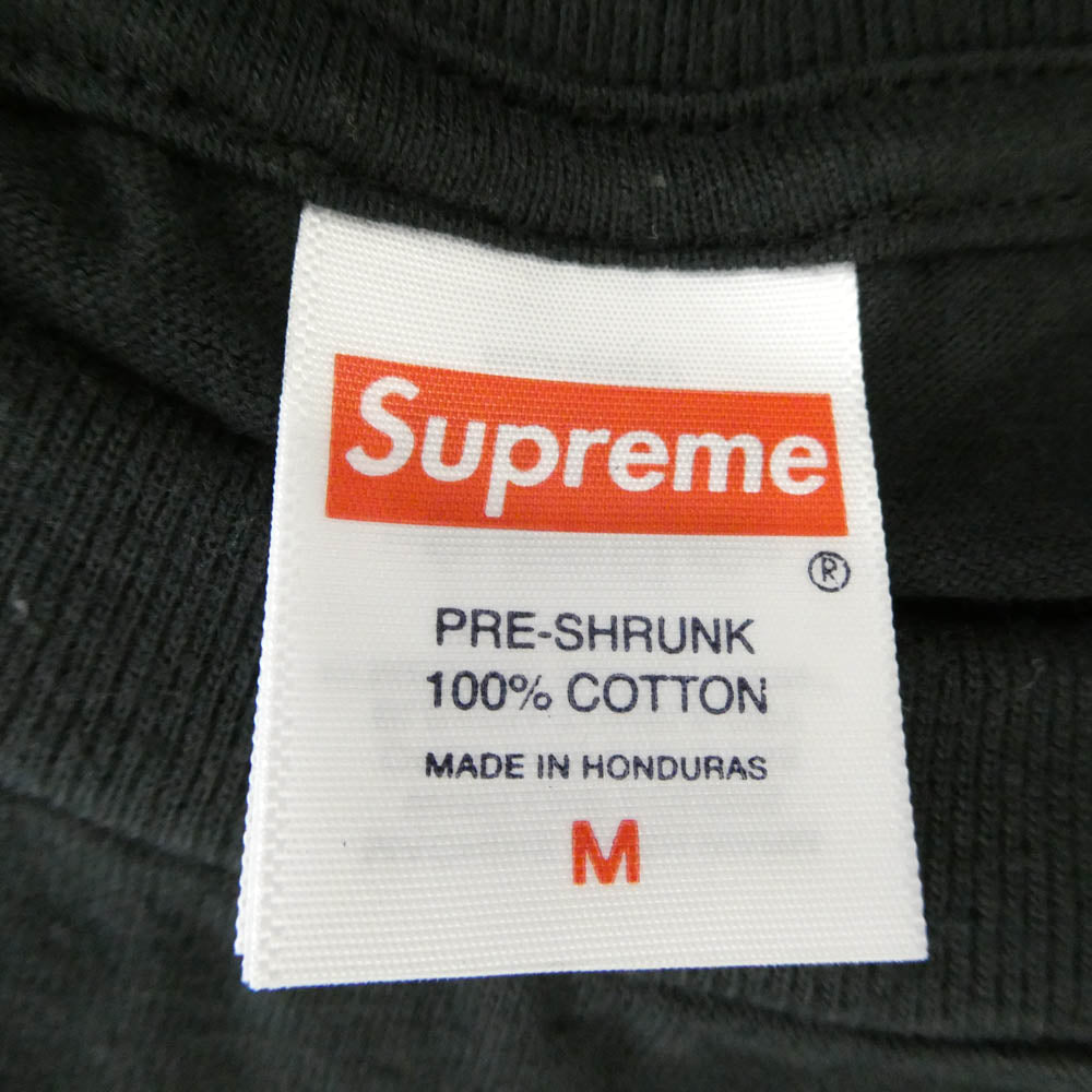 Supreme シュプリーム 25SS Beef Tee ビーフ プリント 半袖 Tシャツ ブラック ブラック系 M【美品】【中古】
