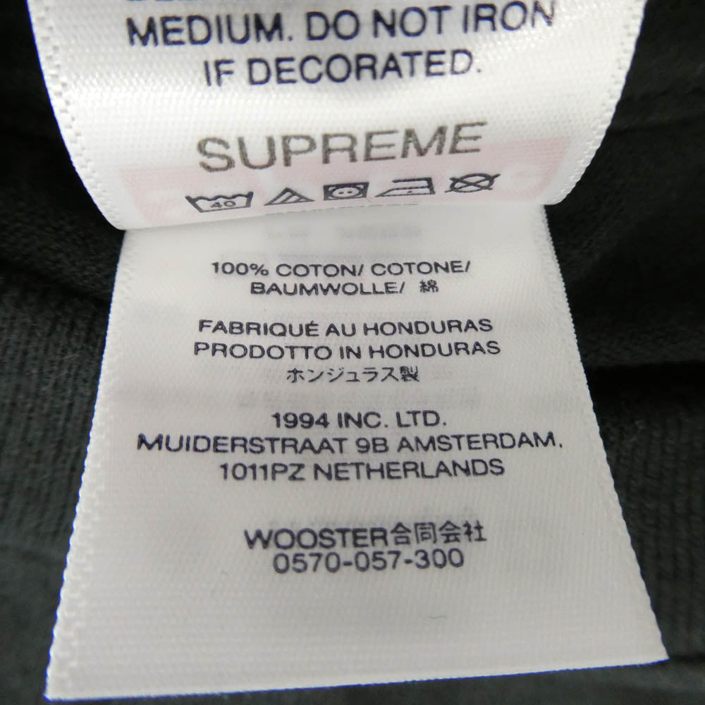 Supreme シュプリーム 25SS Beef Tee ビーフ プリント 半袖 Tシャツ ブラック ブラック系 M【美品】【中古】