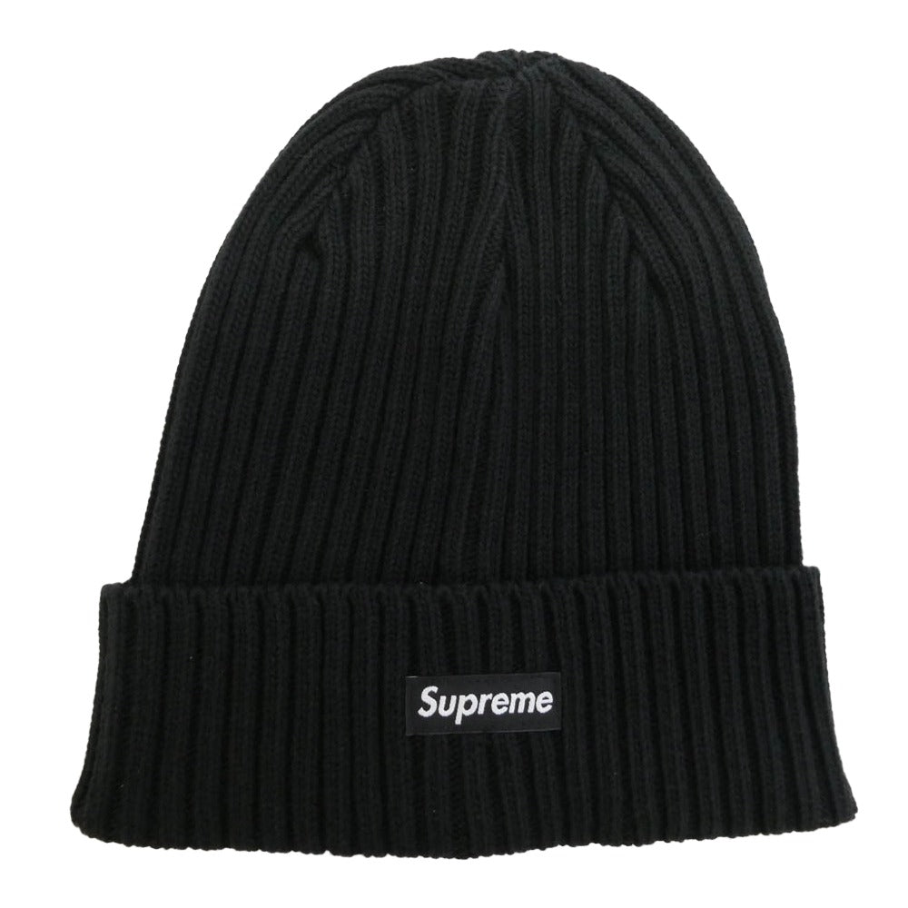Supreme シュプリーム 25SS Overdyed Beanie オーバーダイド ビーニー ニット キャップ 帽子 ブラック系【極上美品】【中古】