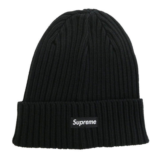 Supreme シュプリーム 25SS Overdyed Beanie オーバーダイド ビーニー ニット キャップ 帽子 ブラック系【極上美品】【中古】