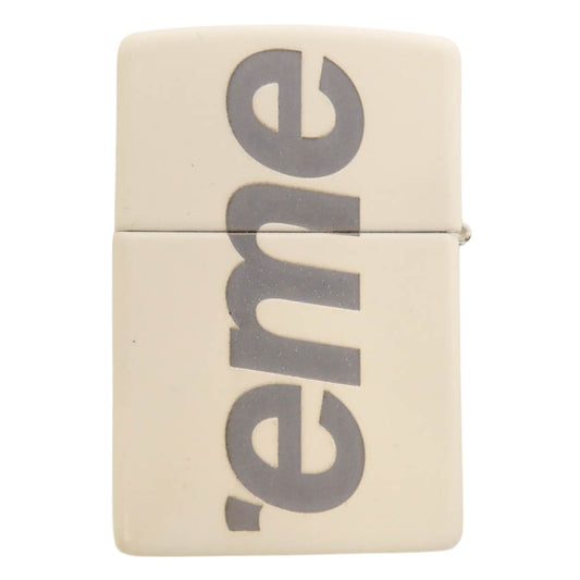 Supreme シュプリーム ZIPPO ジッポ 20SS x ZIPPO ジッポ Glow in the Dark グロー イン ザ ダーク 蓄光 ライター グレー系 アイボリー系【極上美品】【中古】