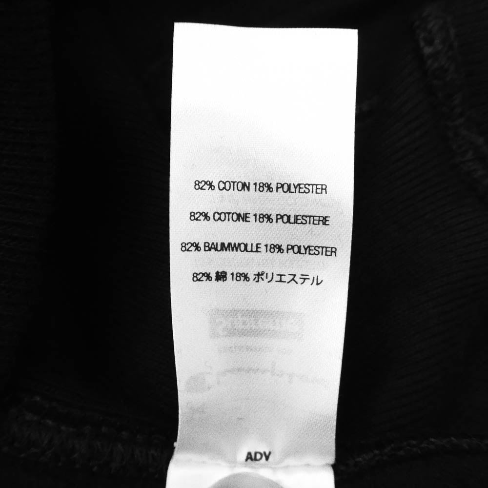 Supreme シュプリーム Champion チャンピオン 25SS x Champion チャンピオン Hooded Sweatshirt フーデッド スウェットシャツ フーディー パーカー ブラック系 S【極上美品】【中古】