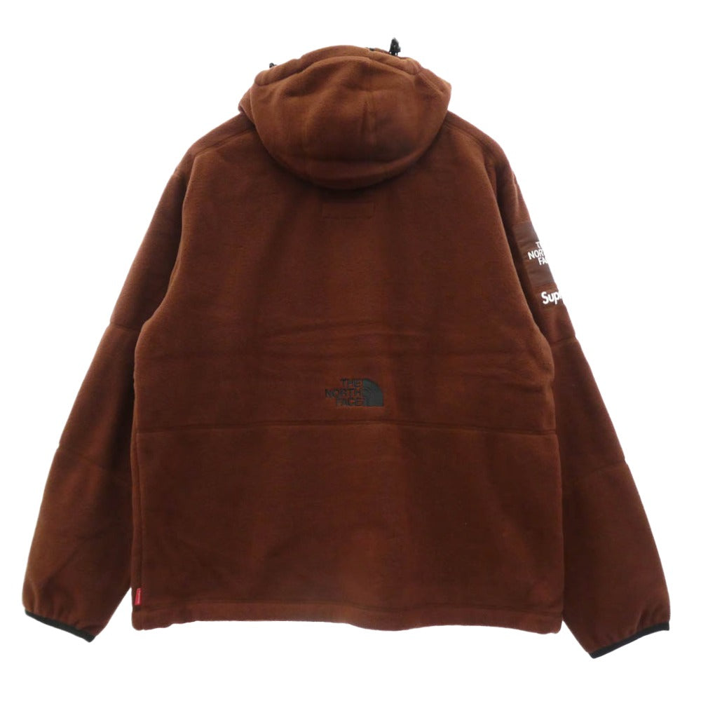 Supreme シュプリーム THE NORTH FACE ノースフェイス 22AW NA52208I x The North Face ザノースフェイス Steep Tech Fleece Pullover スティープ テック フリース プルオーバー ジャケット Mサイズ ブラウン系 M【中古】