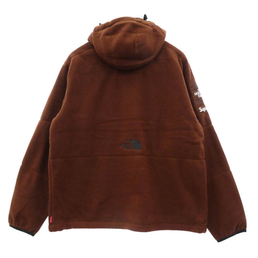 Supreme シュプリーム THE NORTH FACE ノースフェイス 22AW NA52208I x The North Face ザノースフェイス Steep Tech Fleece Pullover スティープ テック フリース プルオーバー ジャケット Mサイズ ブラウン系 M【中古】